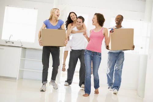 Furniture pick-up service for a Kingscross apartment building