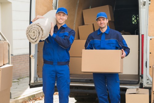 Local furniture collection van serving Kingscross customers