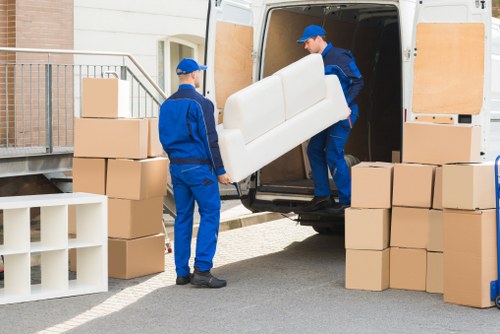 Sturdy cartons, tape, and protective wrapping for packing in Kingscross