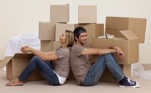 Unpacking and room setup service for a Kingscross household after moving