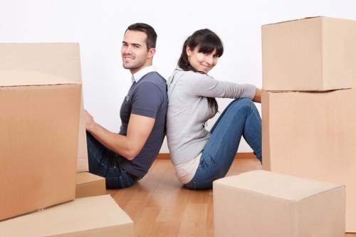 Local removal van for residential and office moves in Kingscross